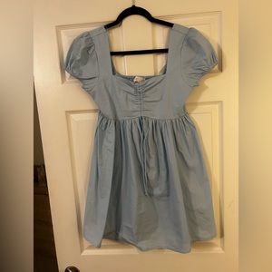 Planet Gold Spring Puffy Dress